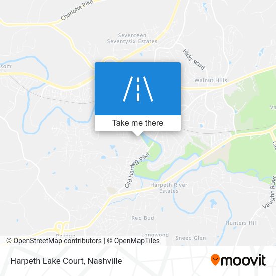 Harpeth Lake Court map