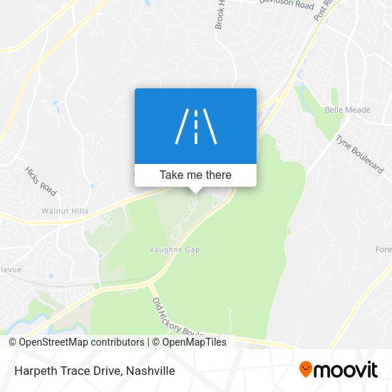 Harpeth Trace Drive map