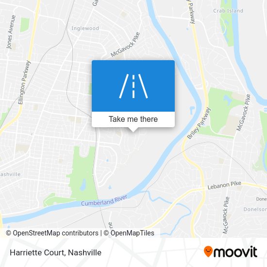 Mapa de Harriette Court