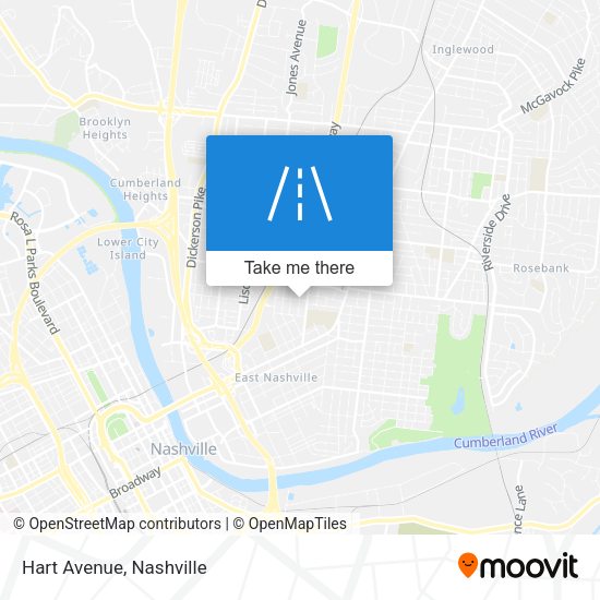Mapa de Hart Avenue