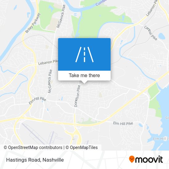 Mapa de Hastings Road