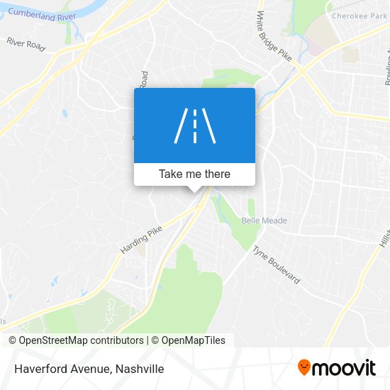 Mapa de Haverford Avenue