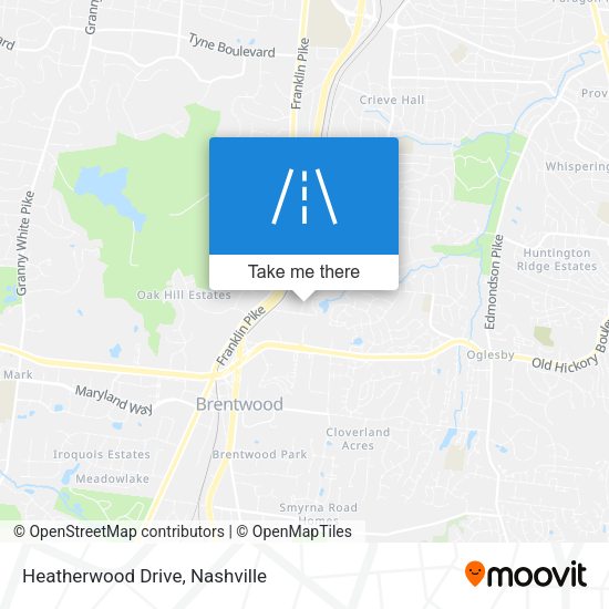Mapa de Heatherwood Drive