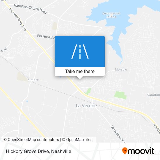 Hickory Grove Drive map