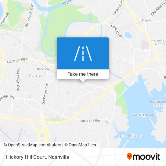 Mapa de Hickory Hill Court