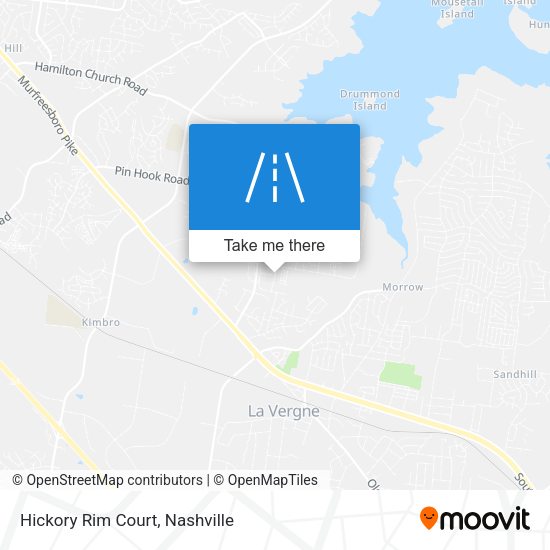 Mapa de Hickory Rim Court