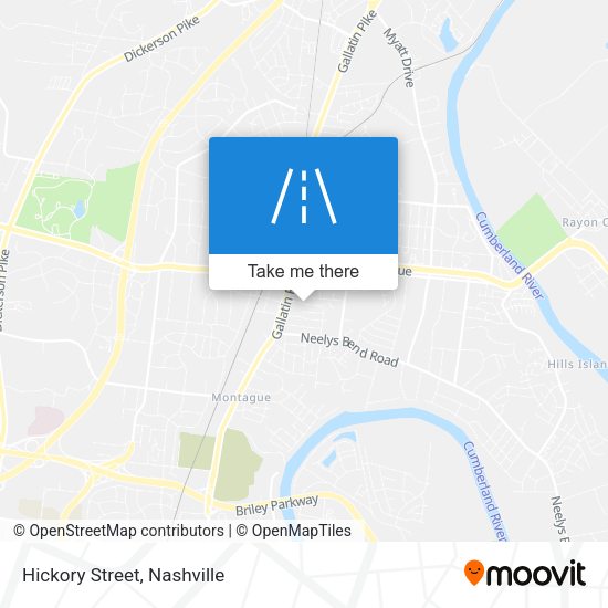 Mapa de Hickory Street