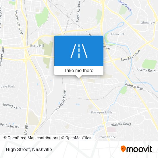 Mapa de High Street