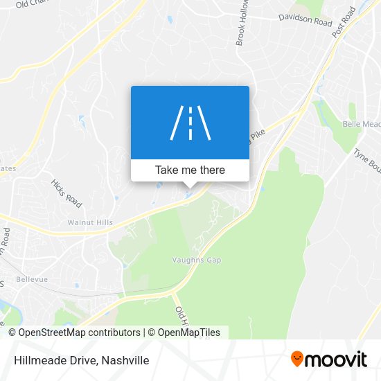Mapa de Hillmeade Drive