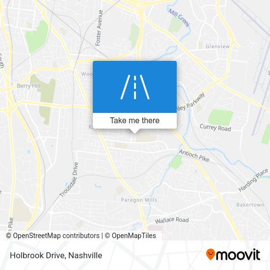 Mapa de Holbrook Drive