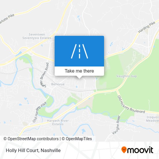 Mapa de Holly Hill Court