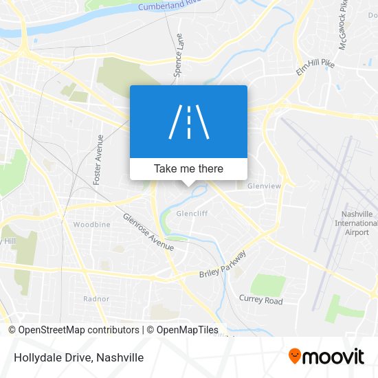 Mapa de Hollydale Drive