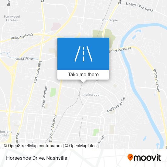Mapa de Horseshoe Drive