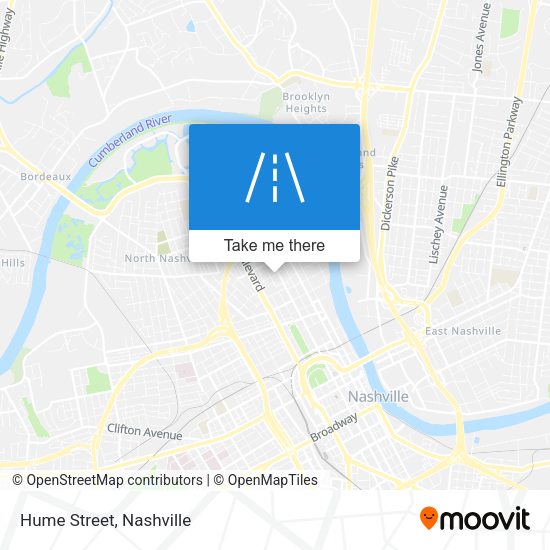 Mapa de Hume Street