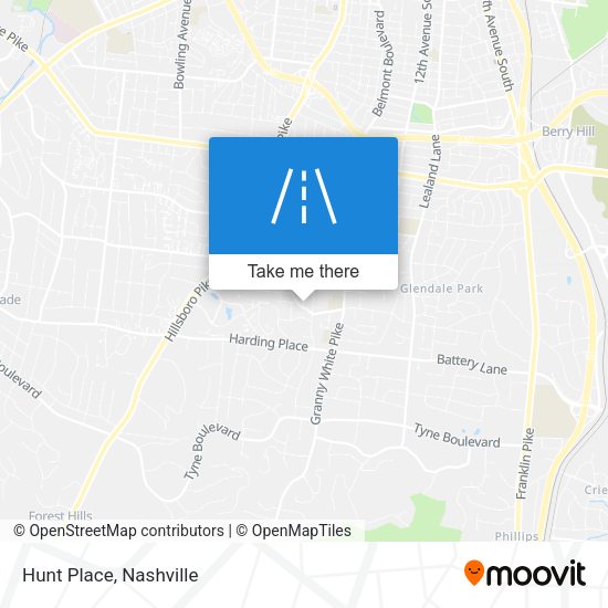 Mapa de Hunt Place