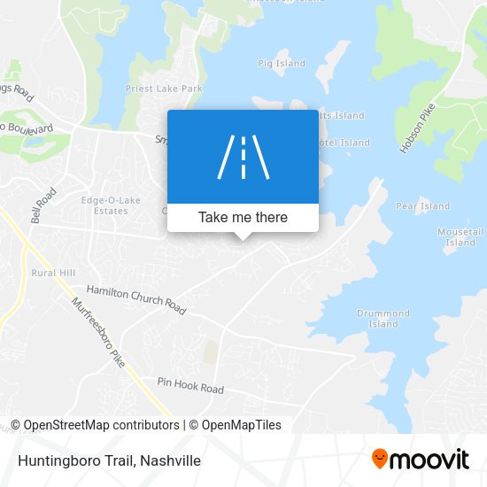 Mapa de Huntingboro Trail