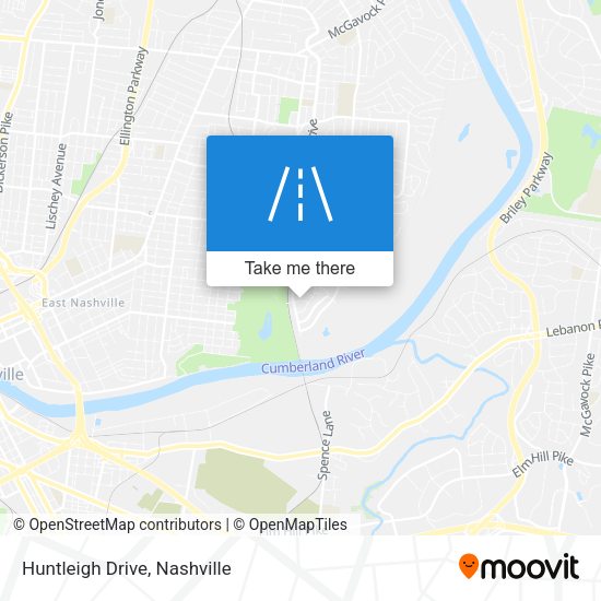 Mapa de Huntleigh Drive