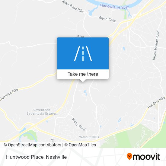 Mapa de Huntwood Place