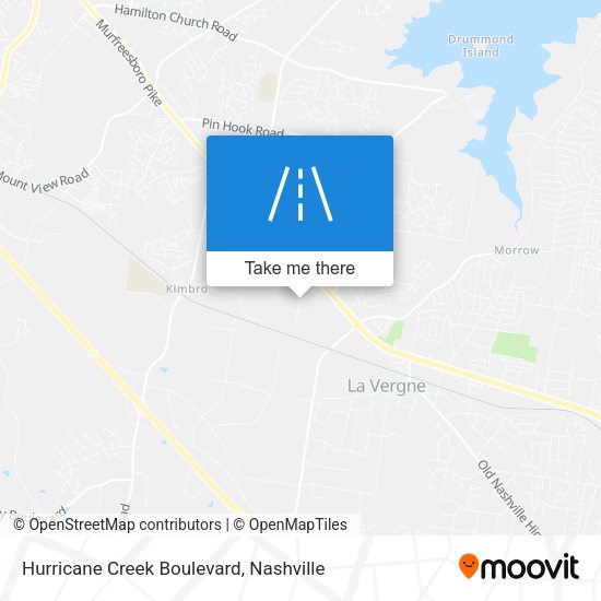 Mapa de Hurricane Creek Boulevard