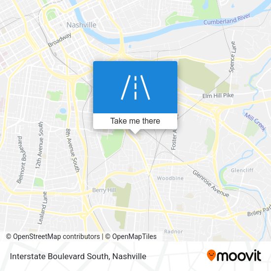Interstate Boulevard South map