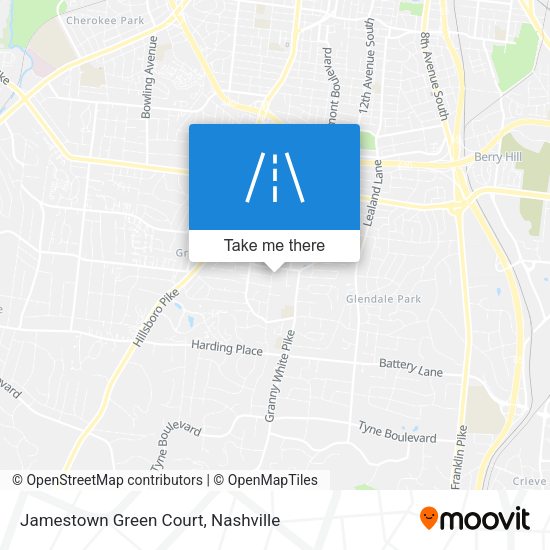 Jamestown Green Court map