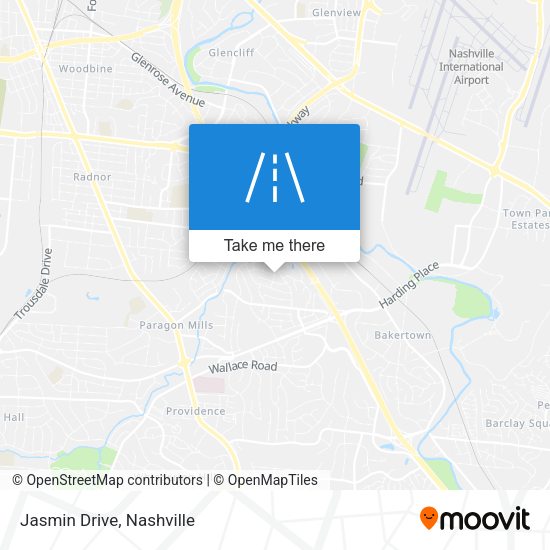 Mapa de Jasmin Drive