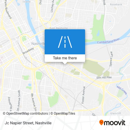Jc Napier Street map