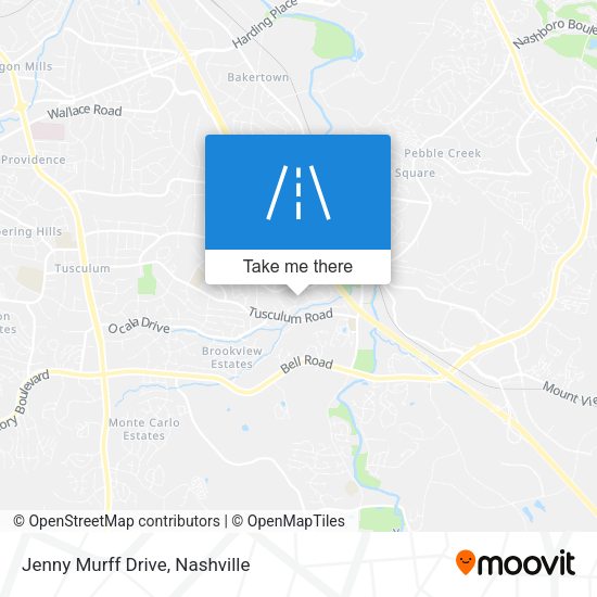 Jenny Murff Drive map