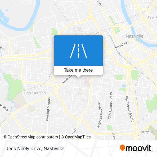 Mapa de Jess Neely Drive