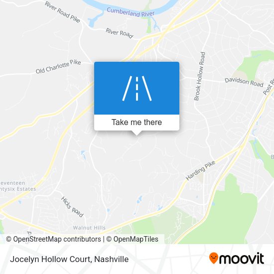 Mapa de Jocelyn Hollow Court