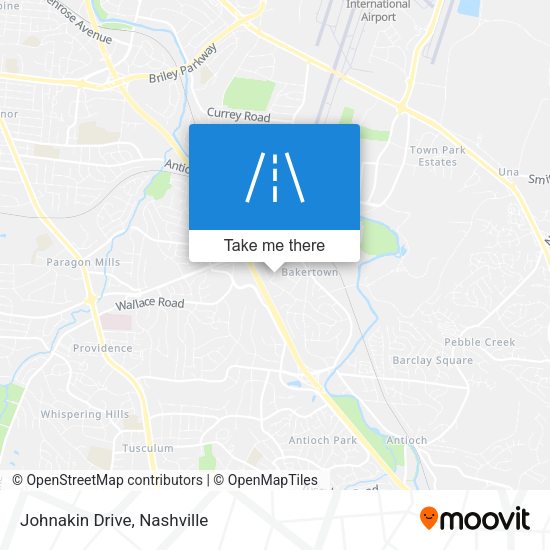Mapa de Johnakin Drive