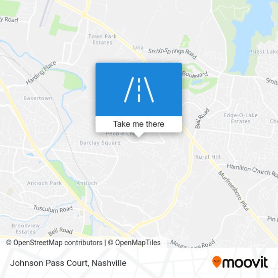 Johnson Pass Court map