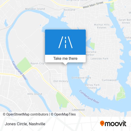Mapa de Jones Circle