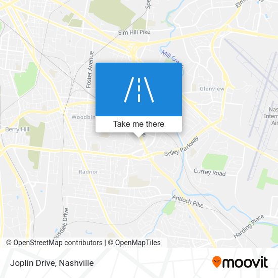 Mapa de Joplin Drive