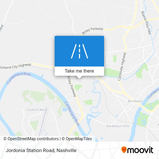 Mapa de Jordonia Station Road
