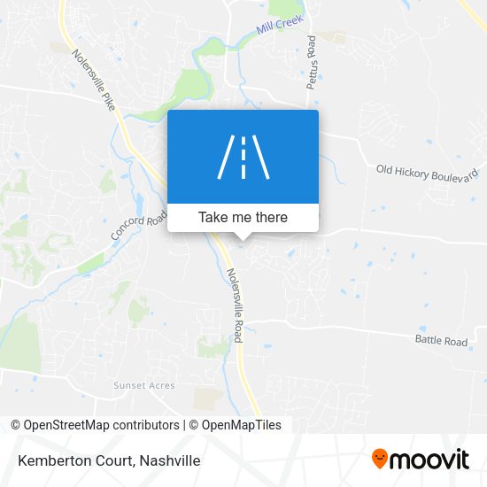 Mapa de Kemberton Court