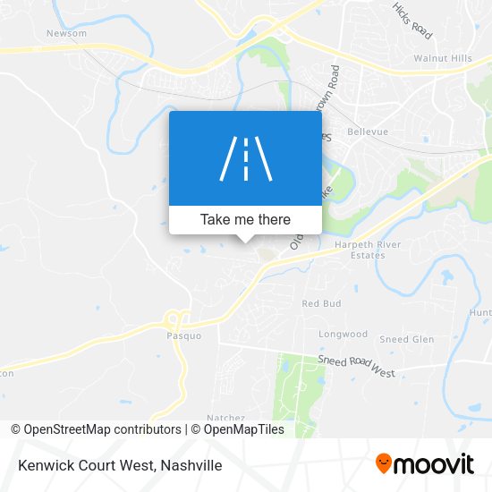 Kenwick Court West map