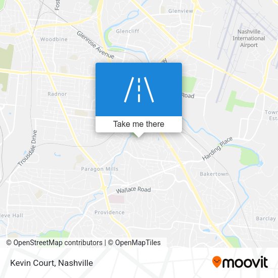 Mapa de Kevin Court