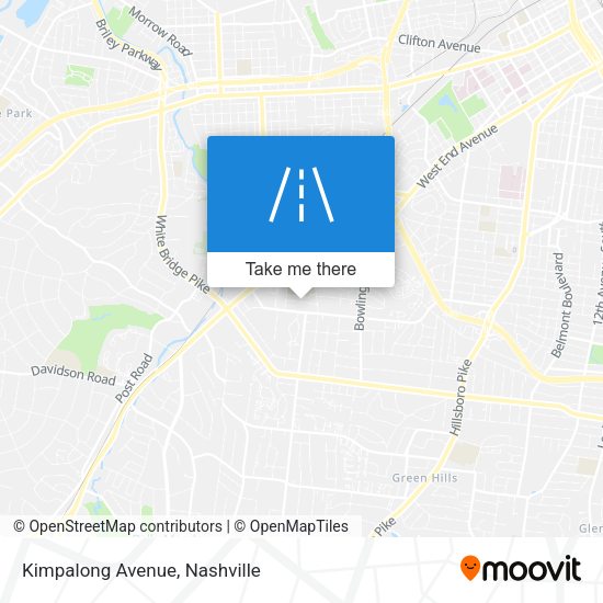 Kimpalong Avenue map