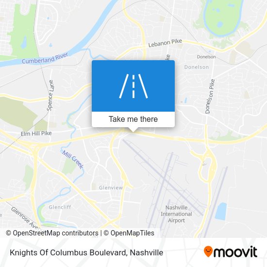 Knights Of Columbus Boulevard map