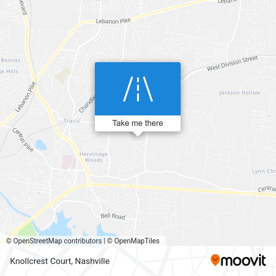 Mapa de Knollcrest Court