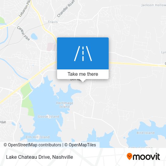 Mapa de Lake Chateau Drive