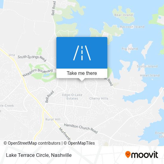 Mapa de Lake Terrace Circle