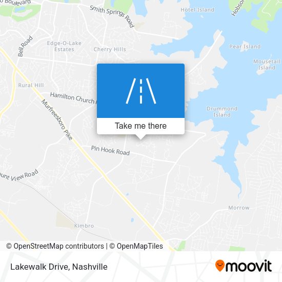 Mapa de Lakewalk Drive