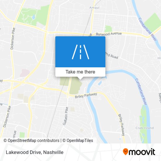Mapa de Lakewood Drive