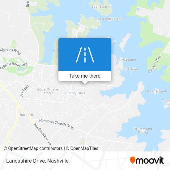 Mapa de Lancashire Drive