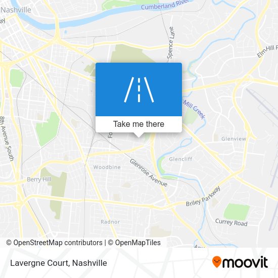 Lavergne Court map