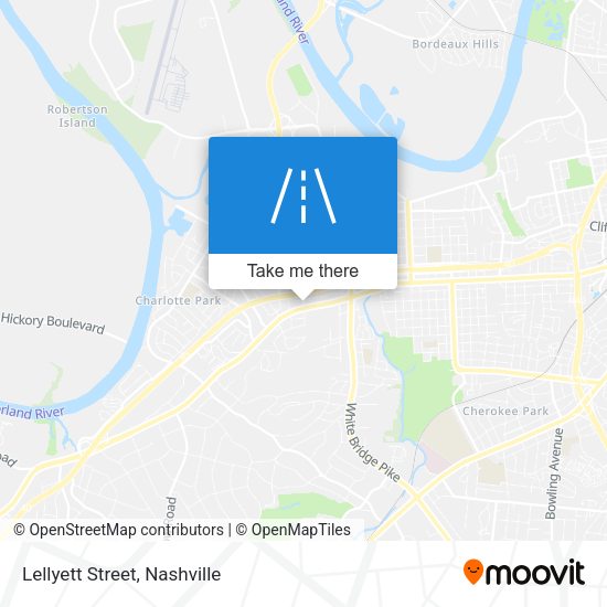 Mapa de Lellyett Street