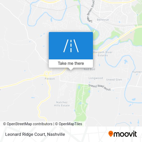 Leonard Ridge Court map