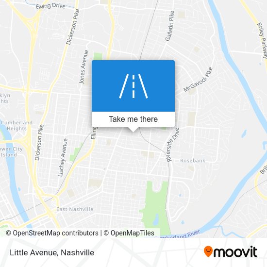 Little Avenue map